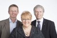 Venstres ledertrio: Terje Breivik, Trine Skei Grande og Ola Elvestuen. Venstres ledertrio: Terje Breivik, Trine Skei Grande og Ola Elvestuen.
