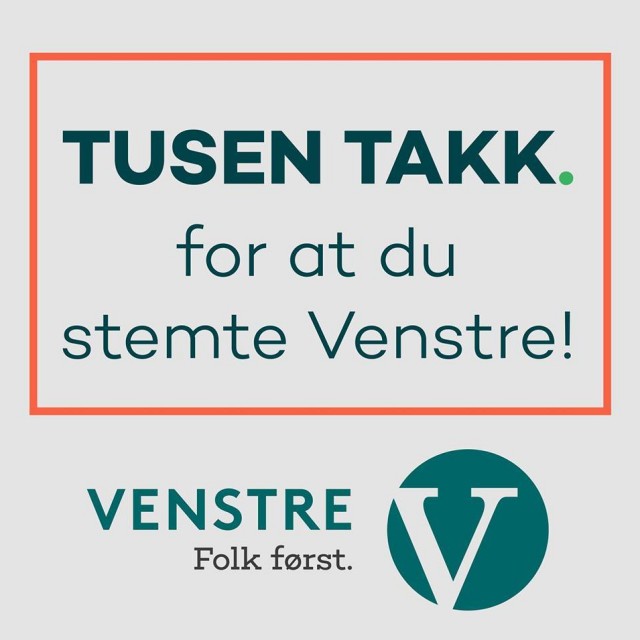 Tusen takk!