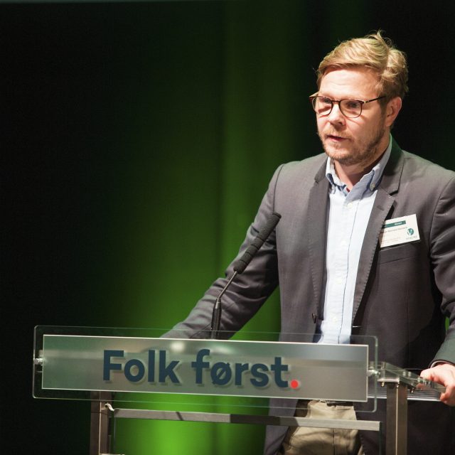 Marius W. Rønnevik (V) taler for en grønn og konkurransedyktig maritim næring