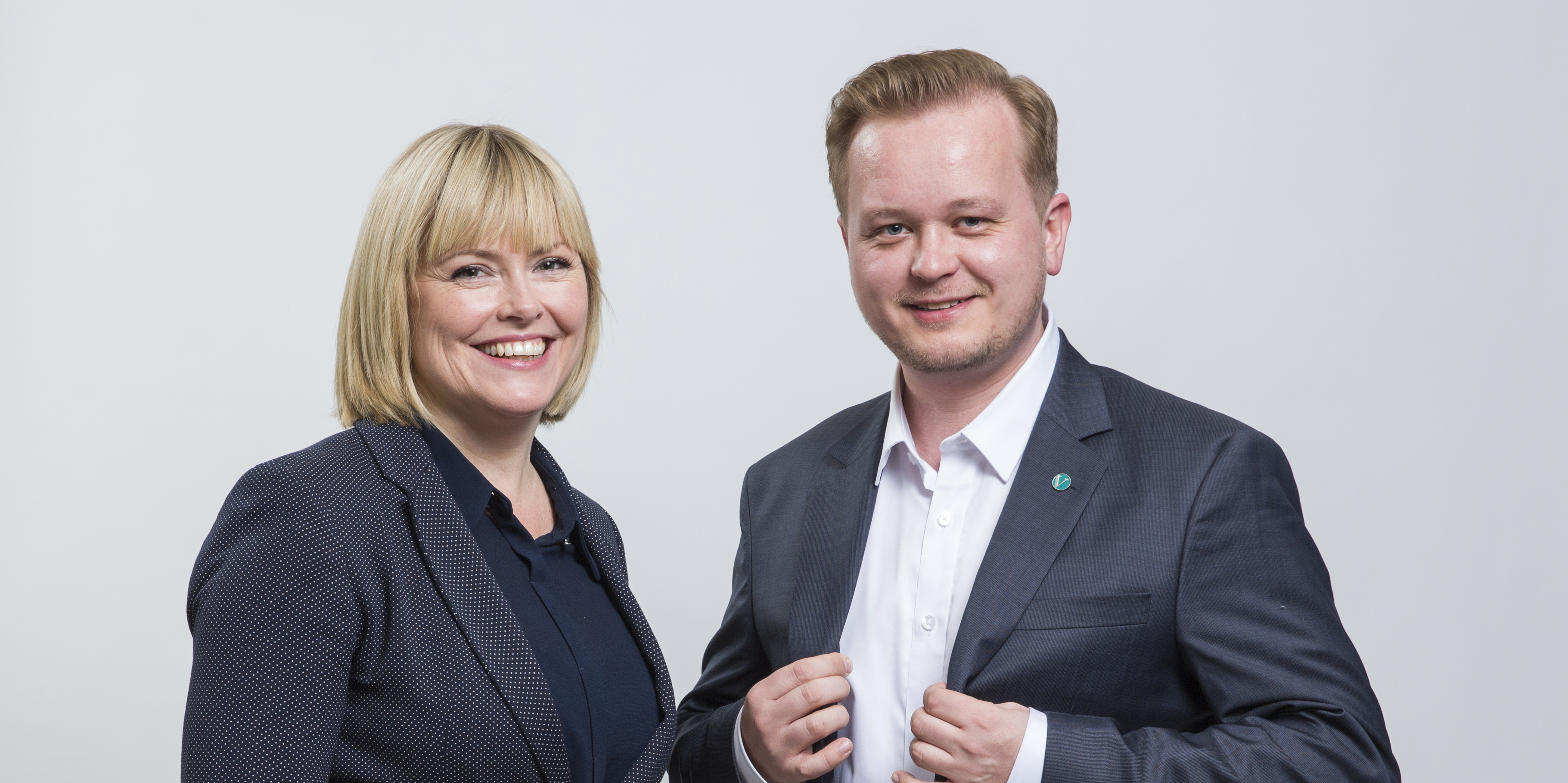Kjartan Almenning, Hilde Vestrheim Kandidat Oslo Venstre Foto: Jo Straube