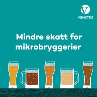 Små bryggerier får redusert alkoholavgift fra 1. januar 2019.