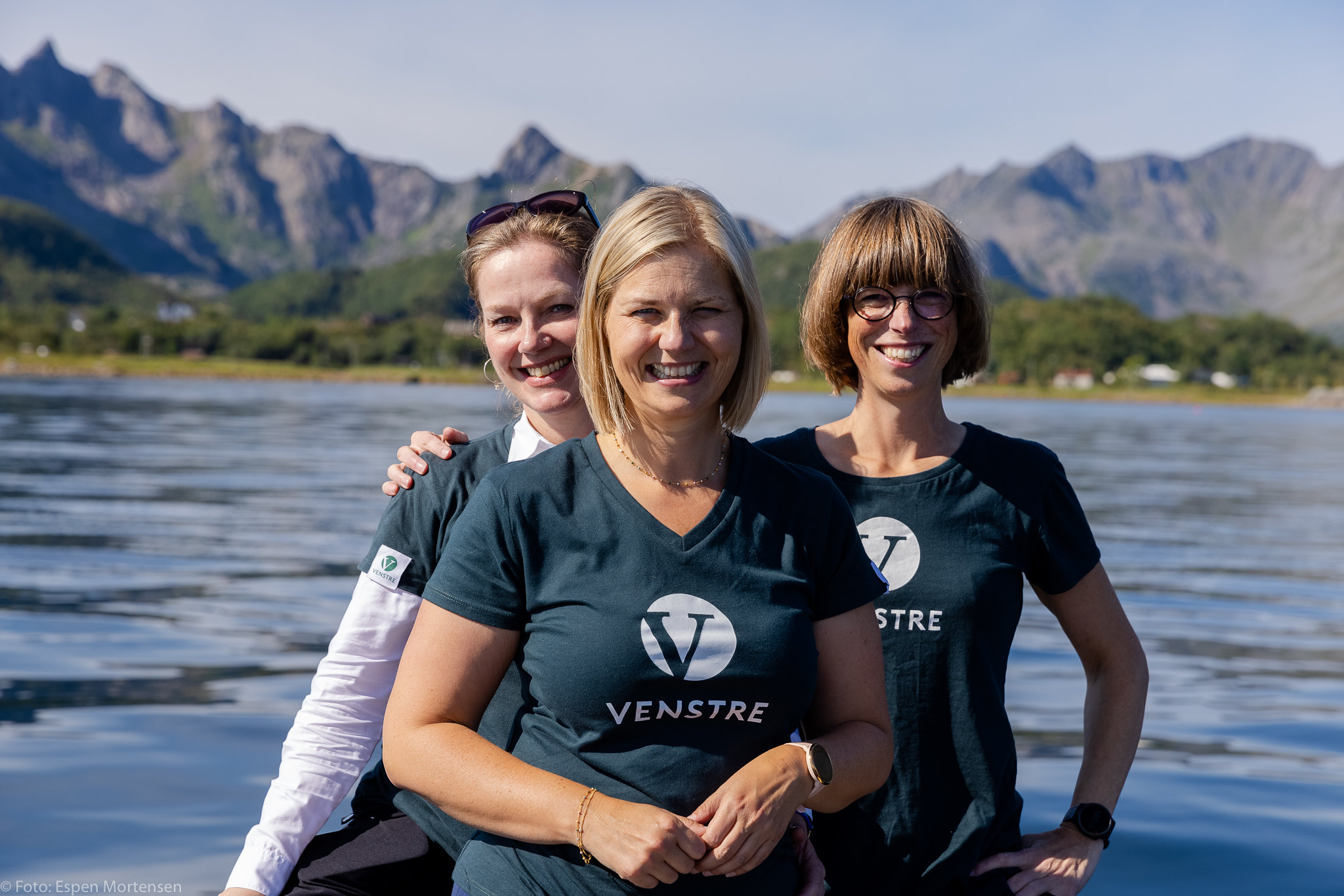 Guri ida og Anja i Lofoten