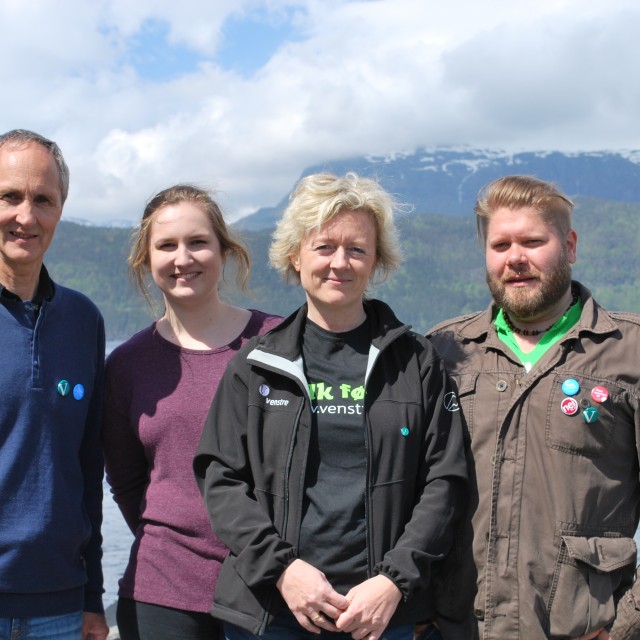 Nils B. Vold (1), Eirin Oldeide (4), Nina Østebø (2), Eskil Nerhem (3)