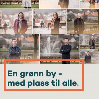 En grønn by med plass til alle - Forside