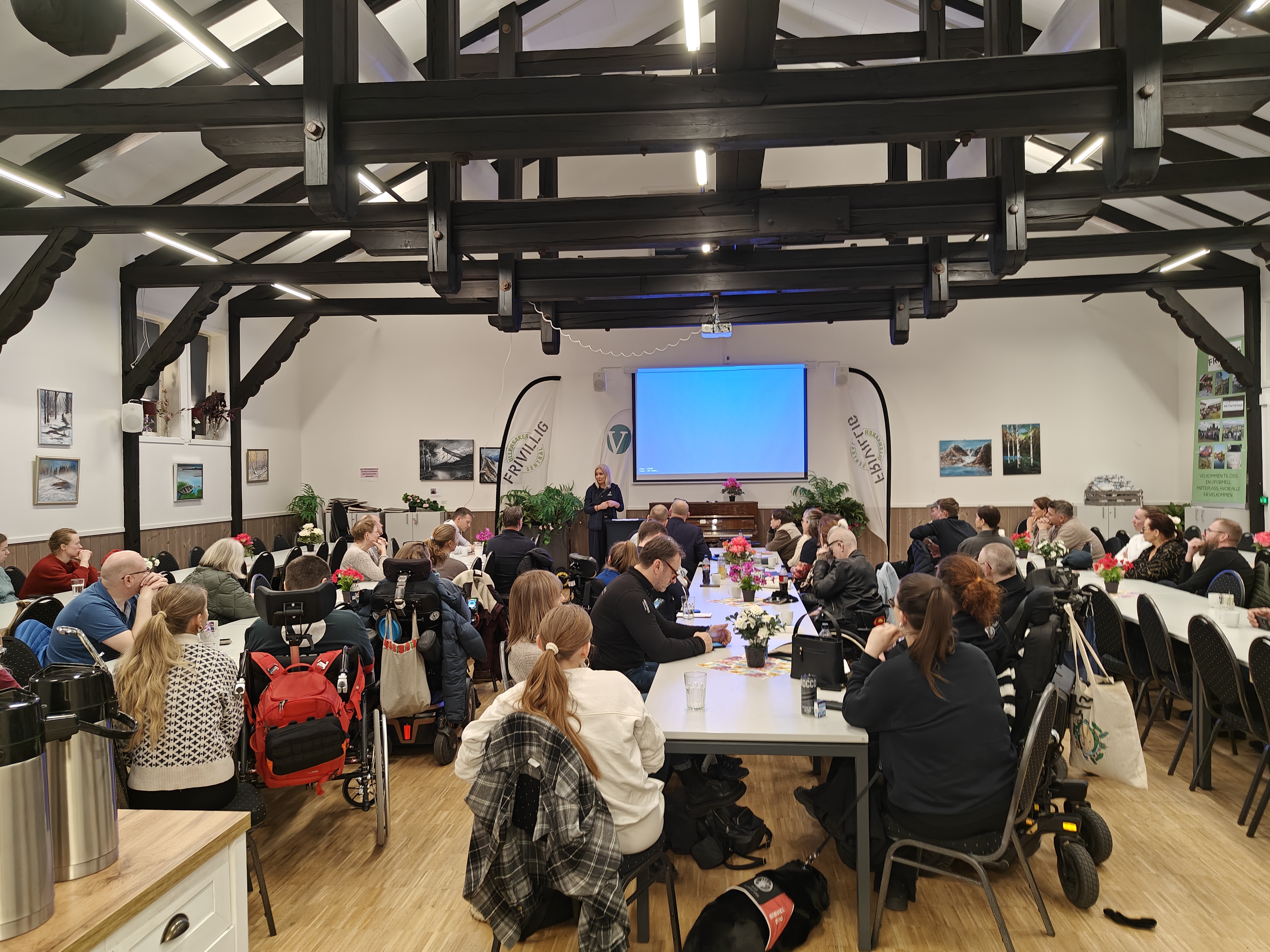 Folkemøte om BPA - Frivillighetens hus på Jessheim, med Thorbjørn Merkesdal, Foto: Stefan Sørlie Oure