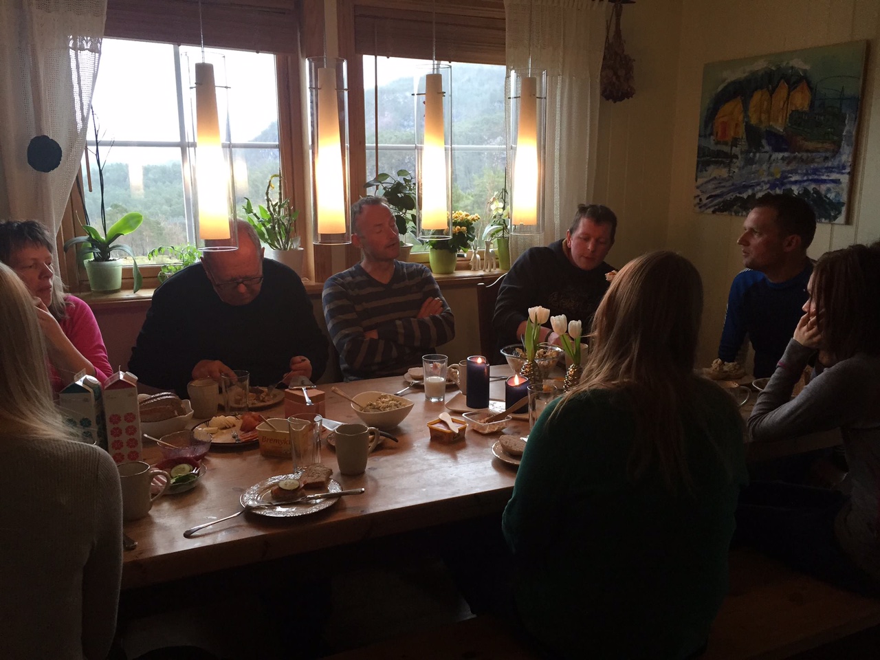 Pål Farstad på frukostmøte i Fjaler