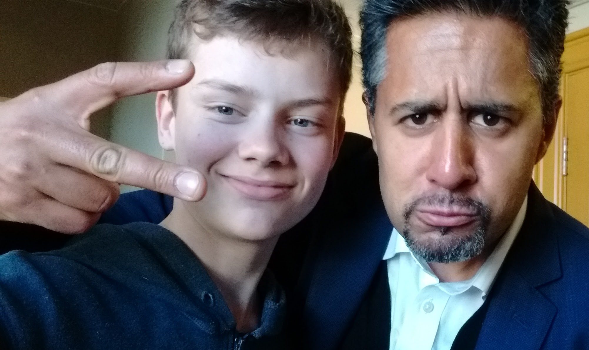 Arbeidsuke Vegard og Abid