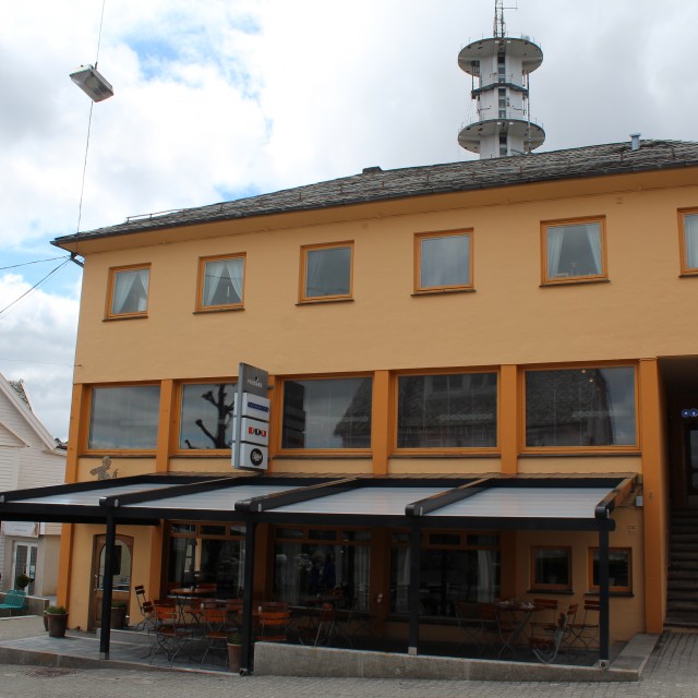 Bakeriet Frugård, ein av dei viktige kulturaktørane i byen Stord.