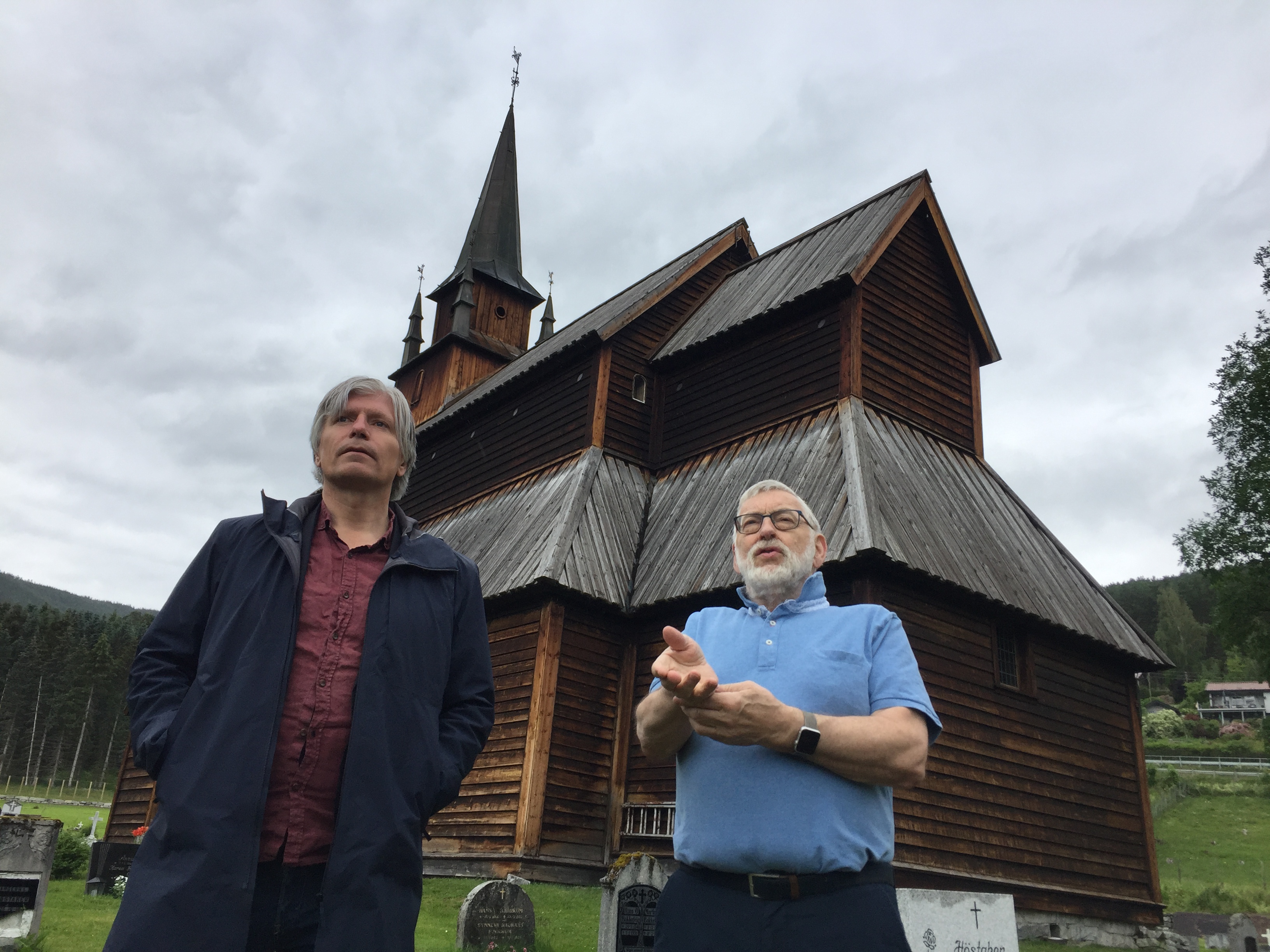 Statsråden ved Kaupanger stavkyrkje