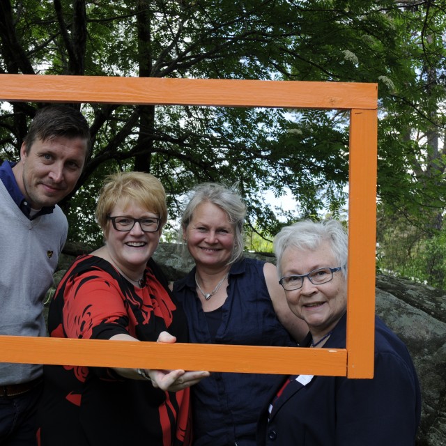 Kennet Stømne, Trine Skei Grande, Anne Grete Johnson Lieng og Astrid Steinhovden