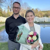 Lucie Katrine Eidem og Paal Christian Bjønnes.