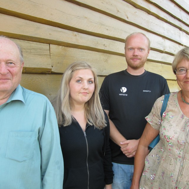 Odd Einar Dørum, Ida Hovet, Cato Christensen og Torhild Austad