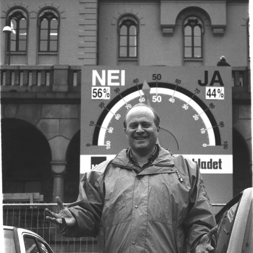 Odd Einar Dørum EU-valgkampen 1994
