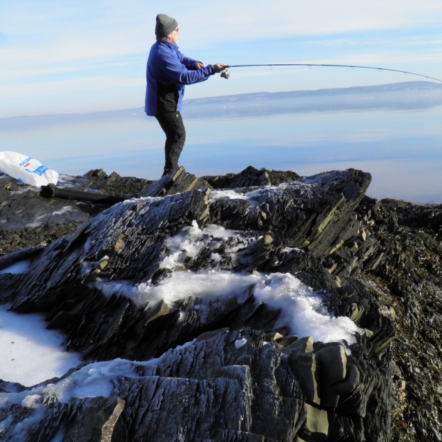 Fisking ved fjorden, Asker