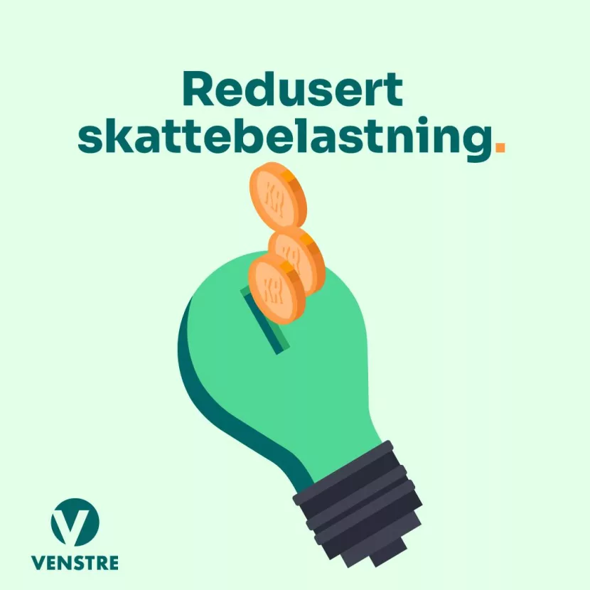 Redusert skattebetaling