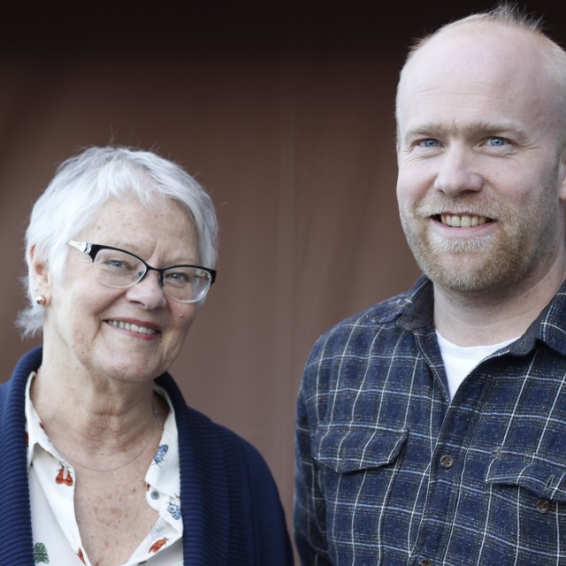 Sissel Åkre og Hans Olav Omnes 2 mars 2015