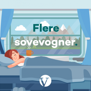 Flere sovevogner - infografikk