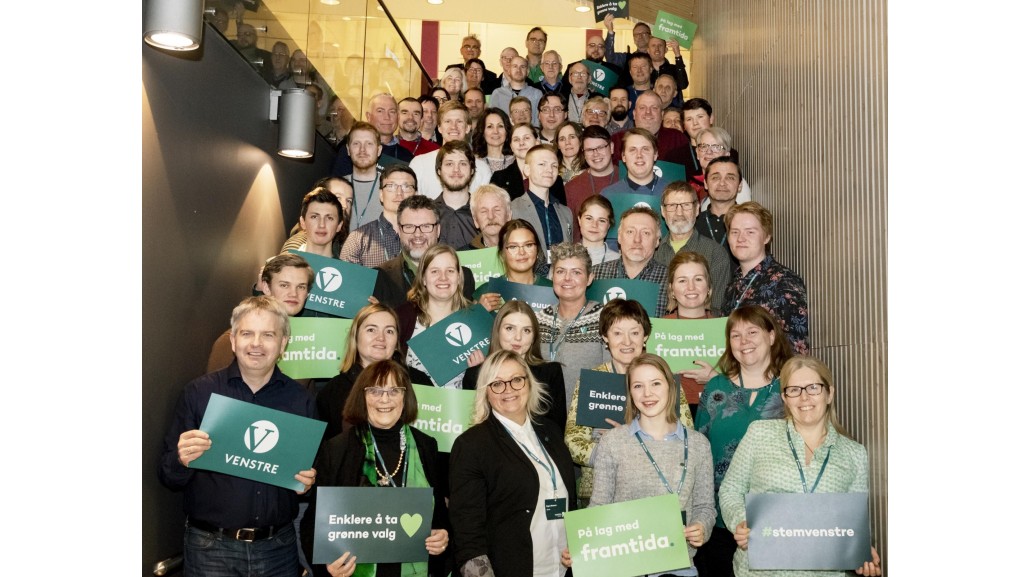 Årsmøtedeltakerne Trøndelag Venstre 2019.