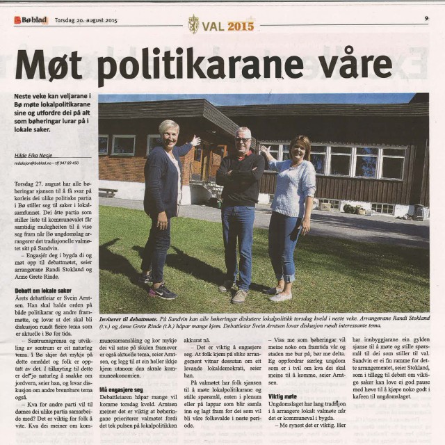 Valgmøte