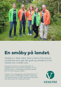 Vestby Venstre løpeseddel 2015