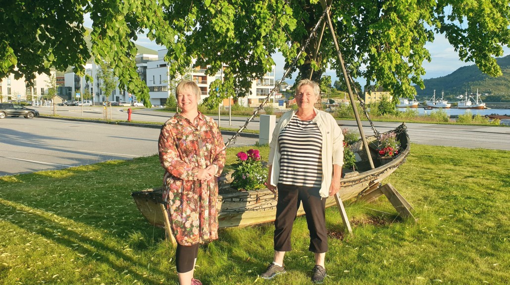 Lena Landsverk Sande og Eli Skaatun