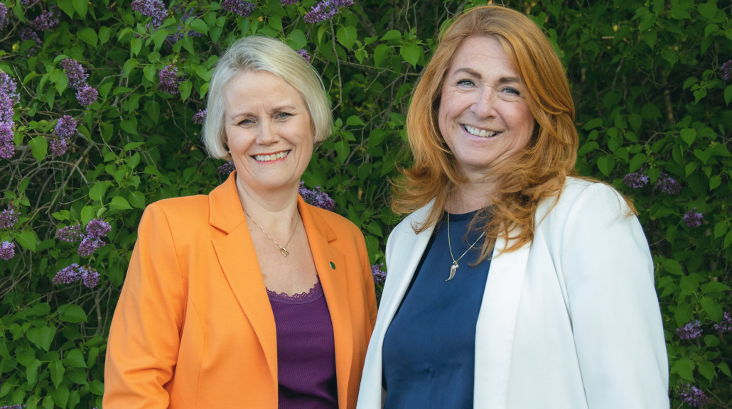 Elisabeth Holter-Schøyen og Gunn-Torill Homme Mathisen stiller til valg for Asker Venstre høsten 2023