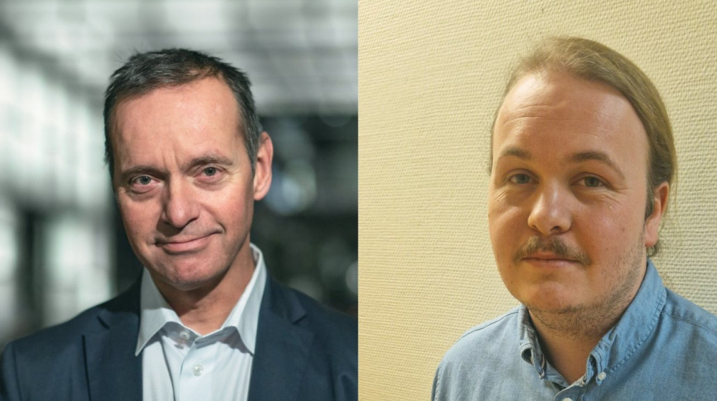 Endre Krogsrud og Emil Paulsen