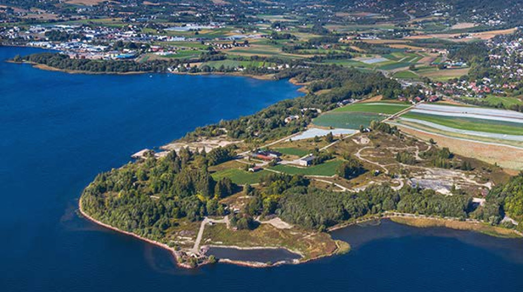 Utvikling av Gullaughalvøya skaper debatt i Lier kommune