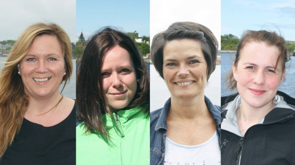 Ann Kristin Lorentsen, Hanne Solberg, Charlotte Reiersen Berger og Solveig Berg Nilsen.