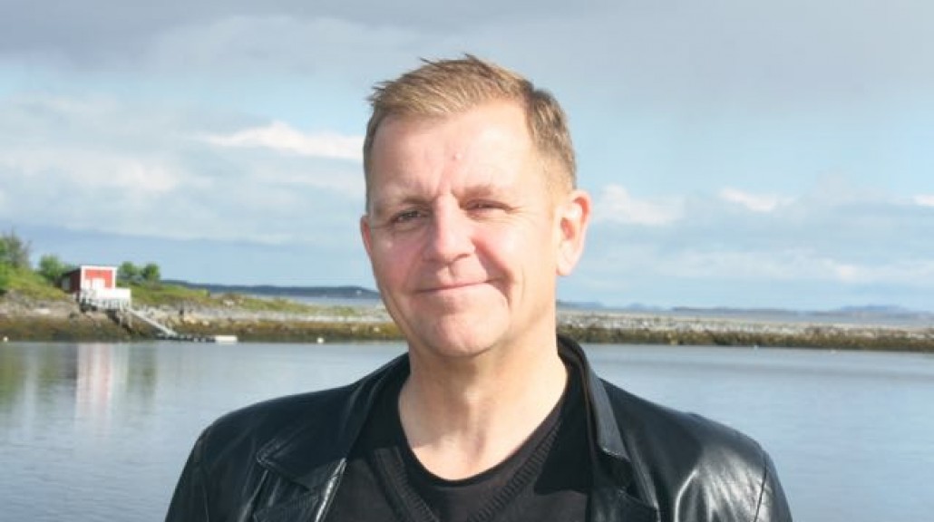 Torstein Moe på kaia i Brønnøysund.