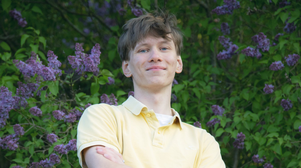 Bildet viser Tobias Waage Bremnes, kommunestyrerepresentant Asker Venstre og fylkestingsrepresentant for Akershus Venstre.