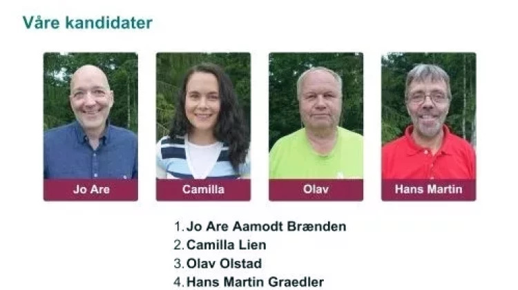 Kandidater Gausdal Venstre 2023