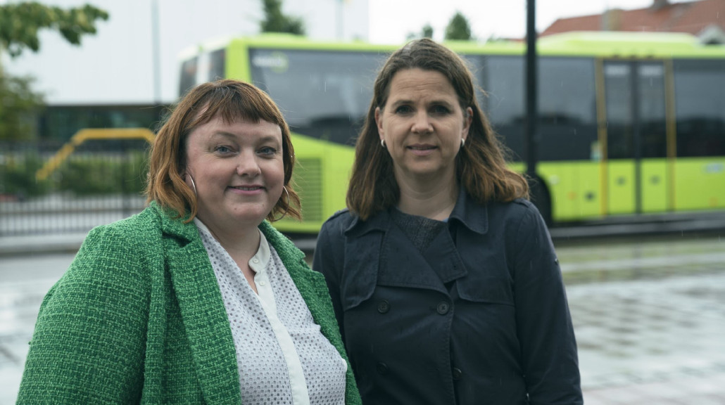 Margrethe Prahl Reusch og Solveig Schytz