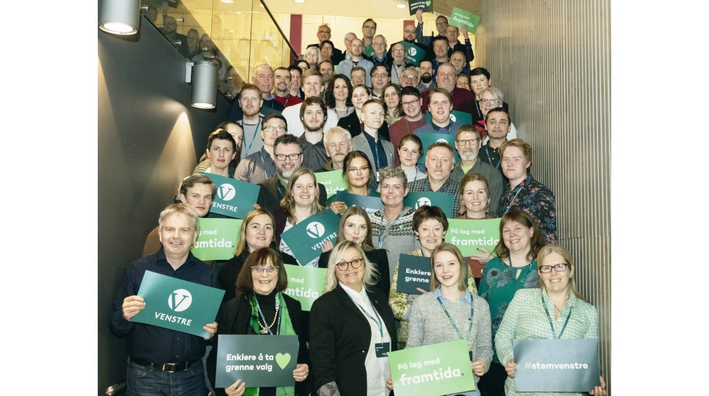 Årsmøtedeltakerne Trøndelag Venstre 2019.