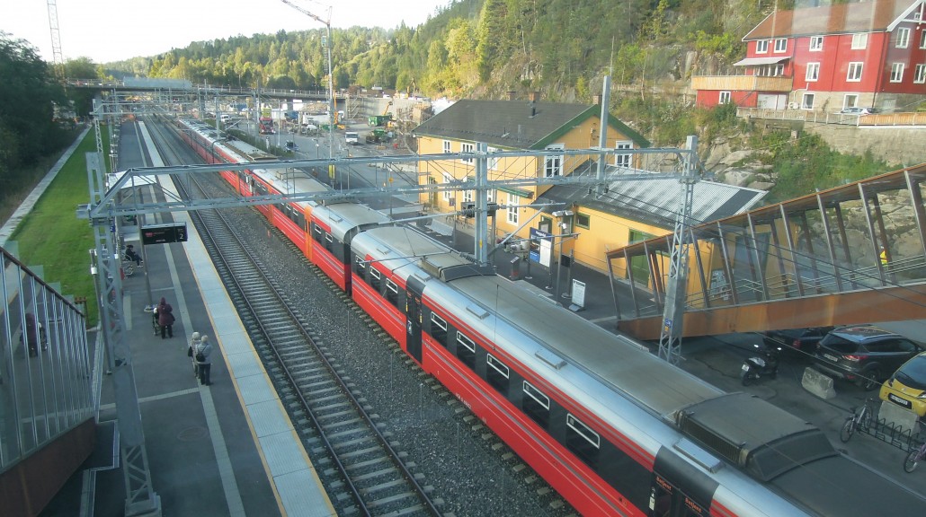 Heggedal stasjon på Spikkestadbanen, Asker