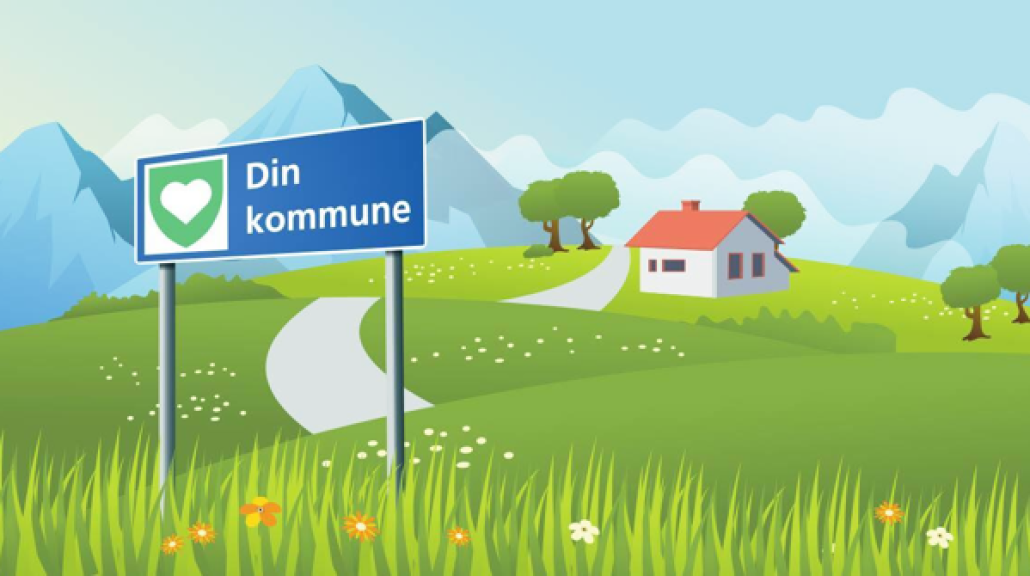 Din kommune grafikk