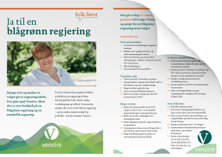 Flyer Valg 2013