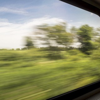 Kjapt og grønt frem med toget. "Foto: Stock photo © marekuliasz"