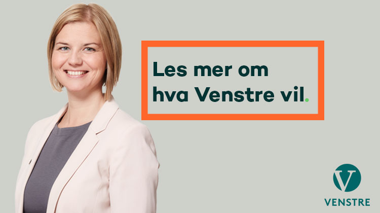 Les mer om hva Venstre vil.