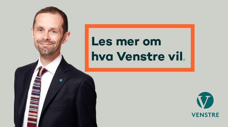 Les mer om hva Venstre vil.