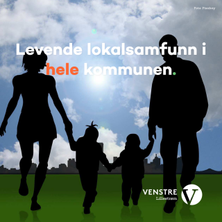 Levende lokalsamfunn i hele kommunen.