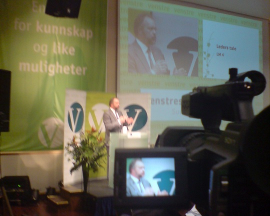Sponheim taler til Landsmøtet 2008.