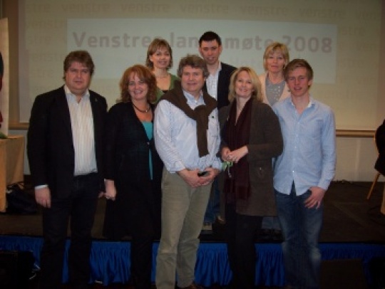Vestfold Venstres delegasjon til landsmøtet, 2008