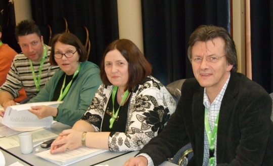 Torbjørn, Eva, Marit og Atle