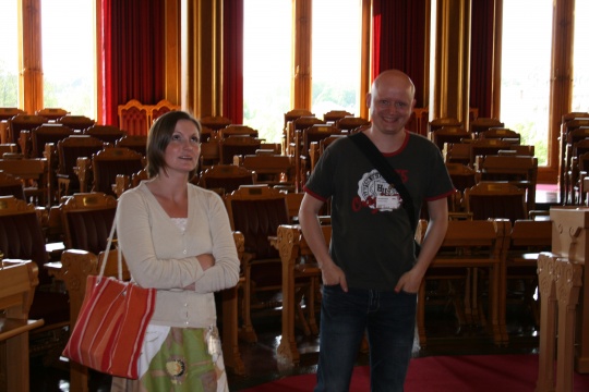 Ruth Vilnes og Chriss Madsen