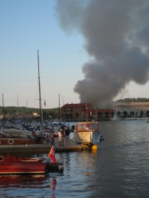 Fiskemottaket brenner 3