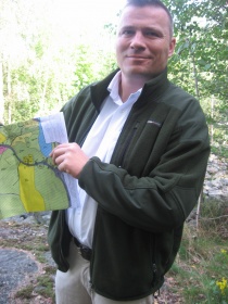 Lars Thoresen på bystyrebefaring