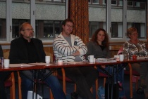 Ole K. Throndsen, Lasse Thue, Rebekka Borsch og Astrid Færevik