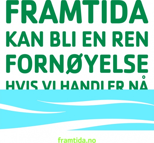 Venstres klimakampanje. Logo.