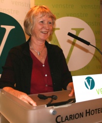  Inger Johanne Bjørnstad på Landsstyremøte i Venstre.